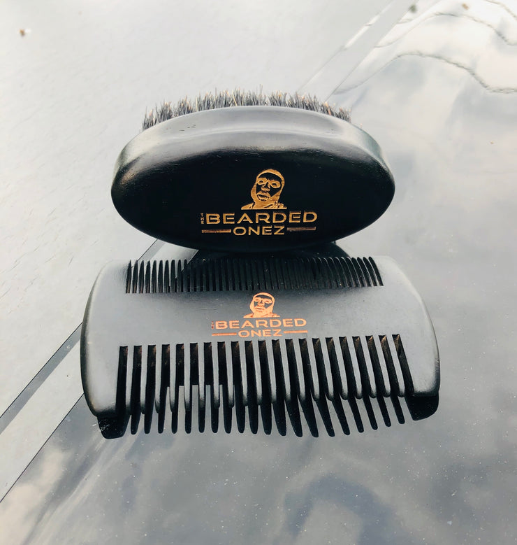 BeardedOnez Brush+Comb Combo